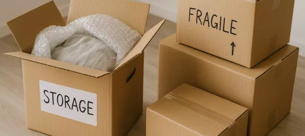 Så packar du flyttlådor för långtidsförvaring – skydda dina ägodelar rätt